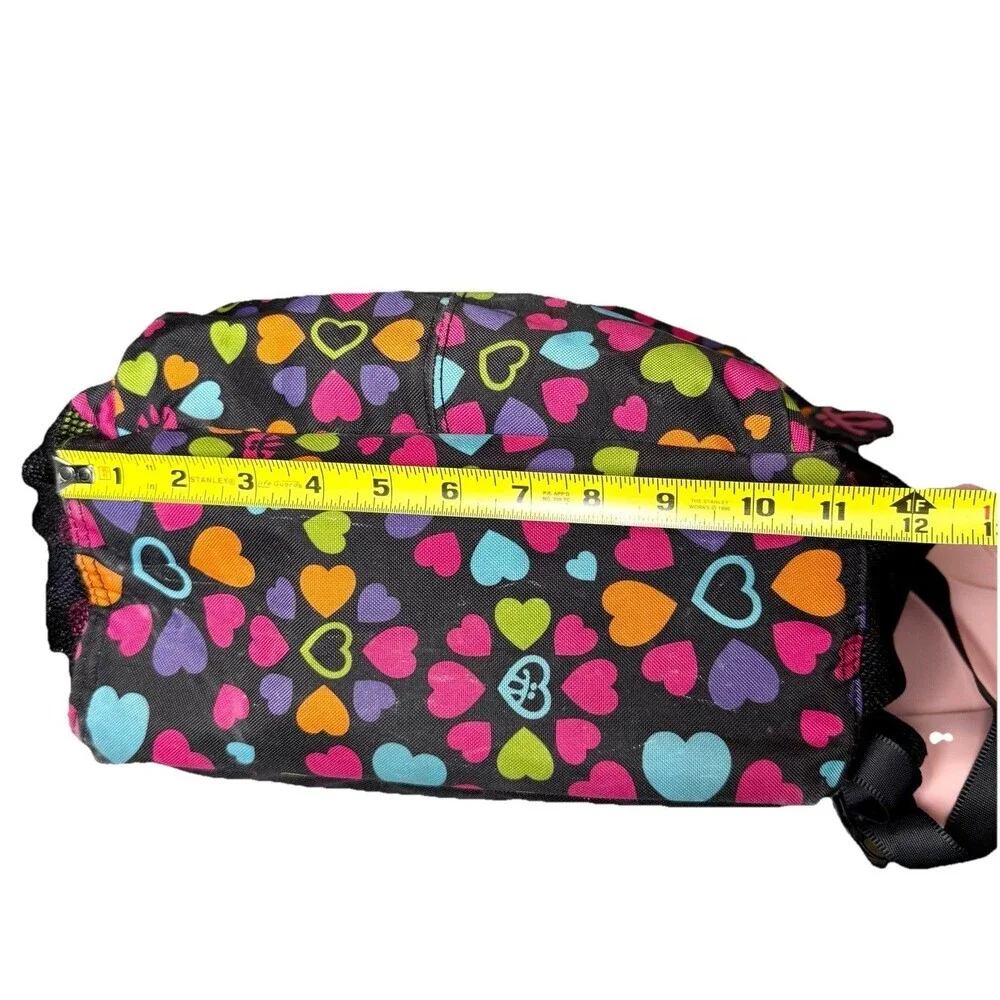 TOTTO Backpack Heart Pattern School Junior Bag